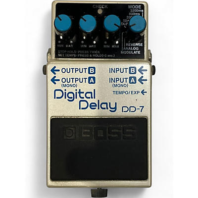 Used BOSS DD7 Digital Delay Effect Pedal