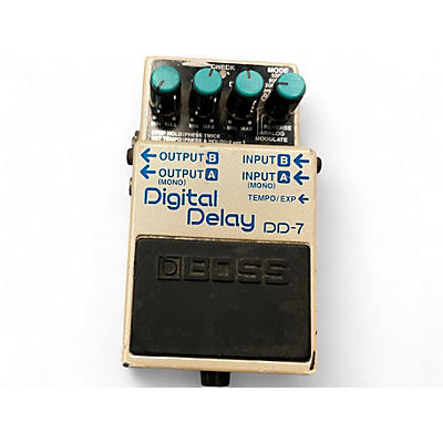 Used BOSS DD7 Digital Delay Effect Pedal