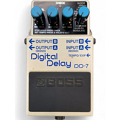 Used BOSS DD7 Digital Delay Effect Pedal
