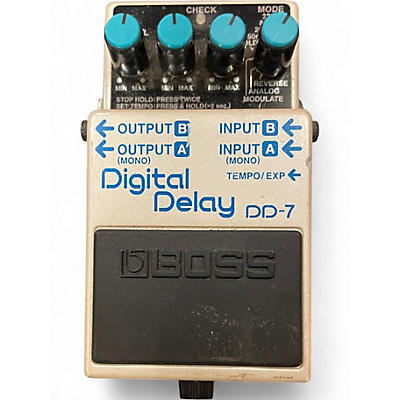 Used BOSS DD7 Digital Delay Effect Pedal