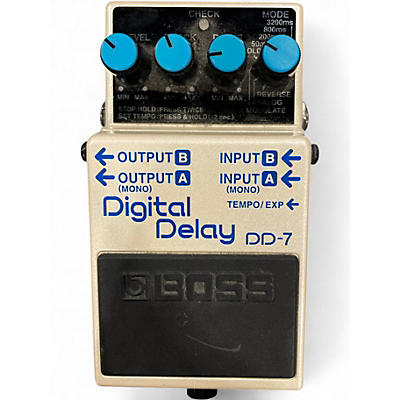 Used BOSS DD7 Digital Delay Effect Pedal