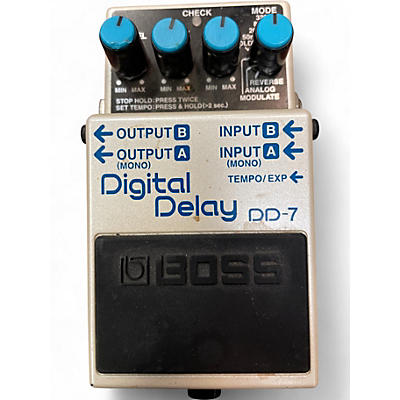 Used BOSS DD7 Digital Delay Effect Pedal