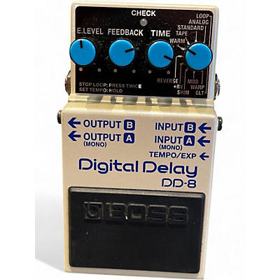 Used BOSS DD8 DIGITAL DELAY  Effect Pedal