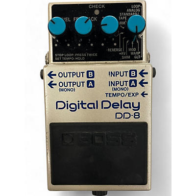 Used BOSS DD8 Digital Delay Effect Pedal