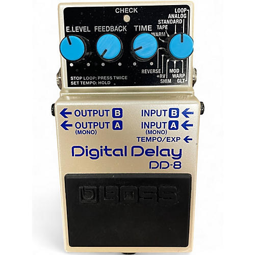Used BOSS DD8 Digital Delay Effect Pedal
