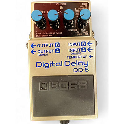 Used BOSS DD8 Digital Delay Effect Pedal