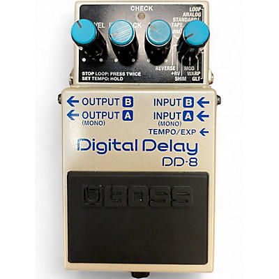 Used BOSS DD8 Digital Delay  Effect Pedal