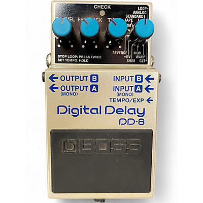 Used BOSS DD8 Digital Delay Effect Pedal