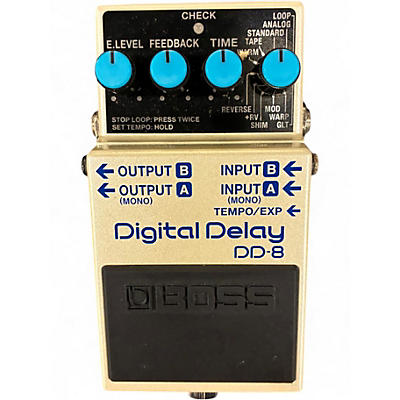 Used BOSS DD8 Digital Delay Effect Pedal