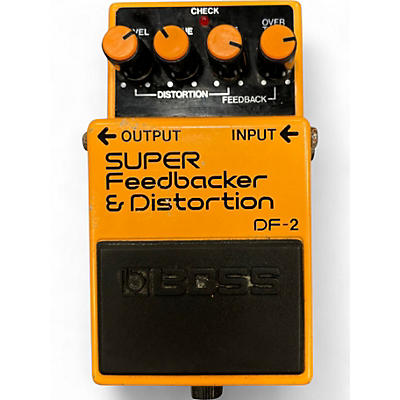 Used BOSS DF2 Super Feedbacker and Distortion Effect Pedal