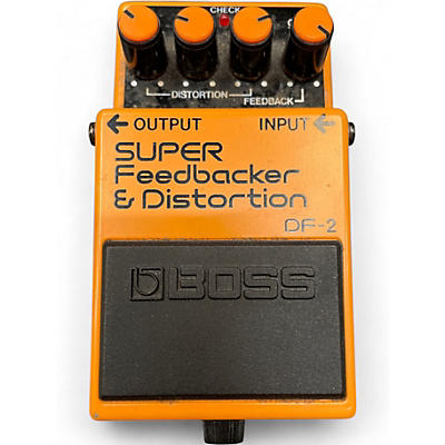 Used BOSS DF2 Super Feedbacker and Distortion Effect Pedal