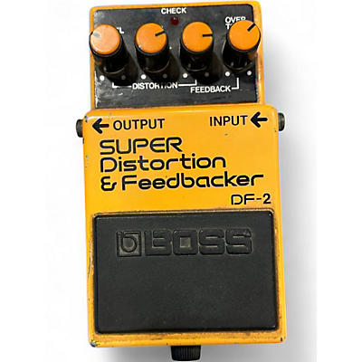 Used BOSS DF2 Super Feedbacker and Distortion Effect Pedal