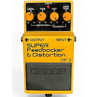 Used BOSS DF2 Super Feedbacker and Distortion Effect Pedal