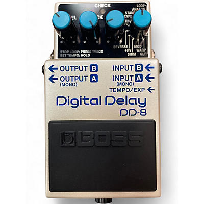 Used BOSS DIGITAL DELAY DD8 Effect Pedal