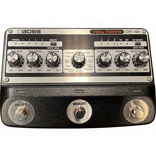 Used BOSS DM-101 DELAY MACHINE Effect Pedal