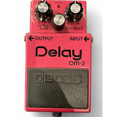 Used BOSS DM-2 BLACK LABEL BLACK Effect Pedal BLACK