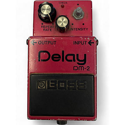 Used BOSS DM2 Black label Effect Pedal