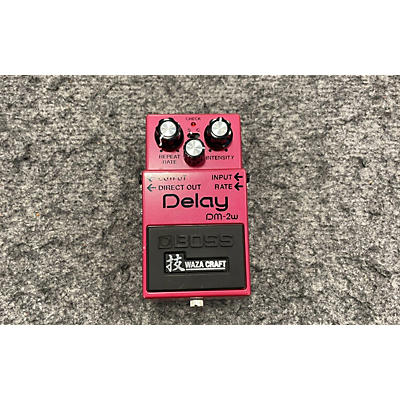 BOSS Used BOSS DM2W Delay Waza Craft Effect Pedal