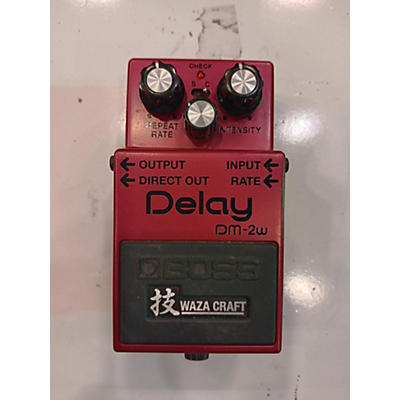 BOSS Used BOSS DM2W Delay Waza Craft Effect Pedal