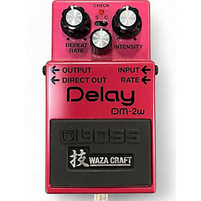 BOSS Used BOSS DM2W Delay Waza Craft Effect Pedal