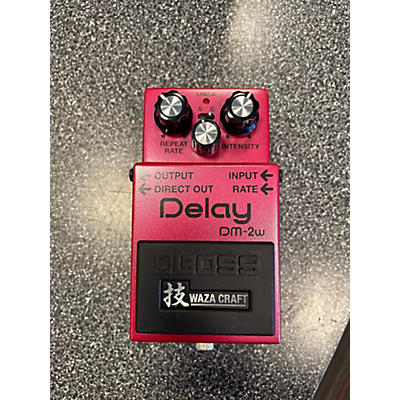 BOSS Used BOSS DM2W Delay Waza Craft Effect Pedal