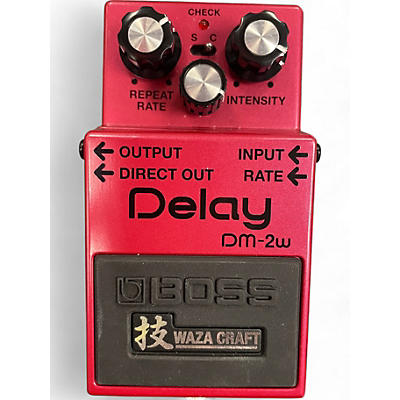 BOSS Used BOSS DM2W Delay Waza Craft Effect Pedal