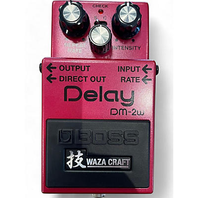 BOSS Used BOSS DM2W Delay Waza Craft Effect Pedal