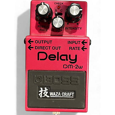 BOSS Used BOSS DM2W Delay Waza Craft Effect Pedal