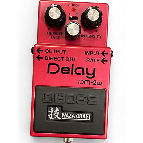 BOSS Used BOSS DM2W Delay Waza Craft Effect Pedal