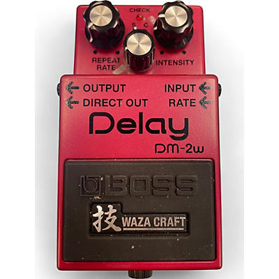 BOSS Used BOSS DM2W Delay Waza Craft Effect Pedal