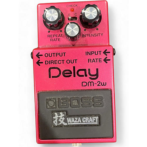 Used BOSS DM2W Delay Waza Craft Effect Pedal