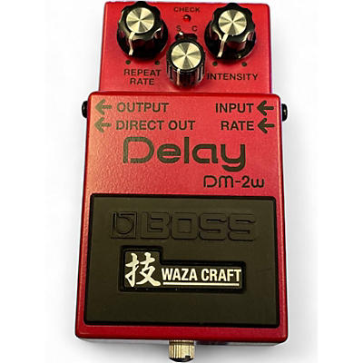 Used BOSS DM2W Delay Waza Craft Effect Pedal