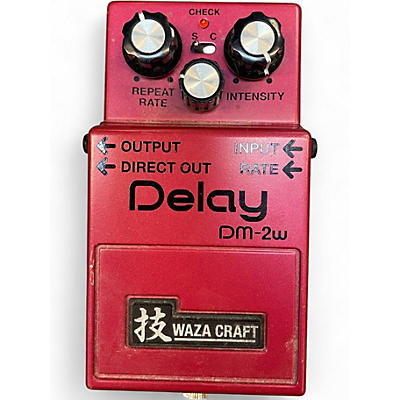 Used BOSS DM2W Delay Waza Craft Effect Pedal
