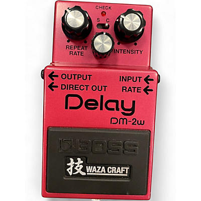 Used BOSS DM2W Delay Waza Craft Effect Pedal