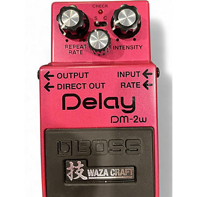 Used BOSS DM2W Delay Waza Craft Effect Pedal