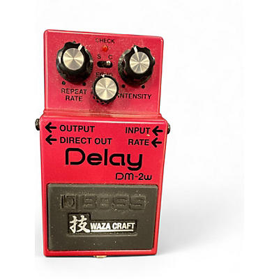Used BOSS DM2W Delay Waza Craft Effect Pedal