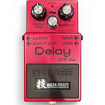 Used BOSS DM2W Delay Waza Craft Effect Pedal