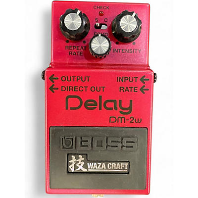 Used BOSS DM2W Delay Waza Craft Effect Pedal