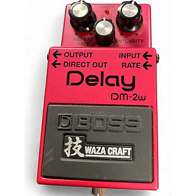Used BOSS DM2W Delay Waza Craft Effect Pedal