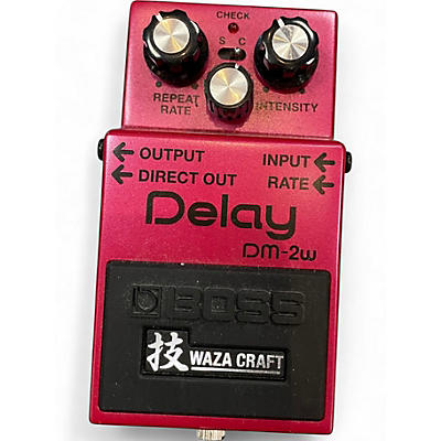 Used BOSS DM2W Delay Waza Craft Effect Pedal