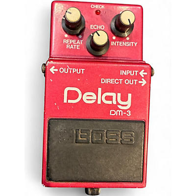 Used BOSS DM3 Analog Delay Effect Pedal