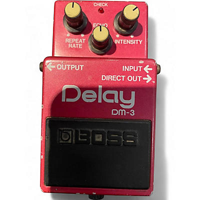 Used BOSS DM3 Analog Delay Effect Pedal