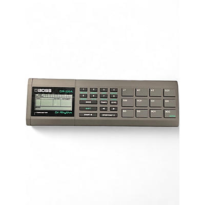 Used BOSS DR 220 A DR RHYTHM Drum Machine