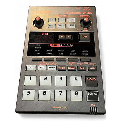 Used BOSS DR SAMPLER Drum Machine