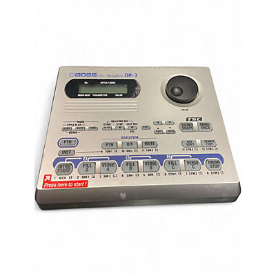 Used BOSS DR3 Dr Rhythm Drum Machine