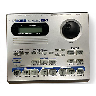 Used BOSS DR3 Dr Rhythm Drum Machine