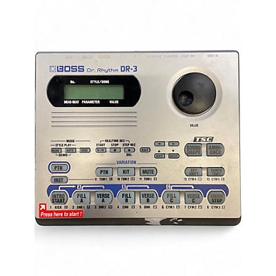 Used BOSS DR3 Dr Rhythm Drum Machine