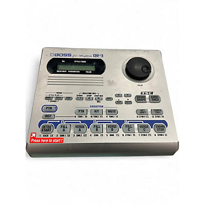 Used BOSS DR3 Dr Rhythm Drum Machine