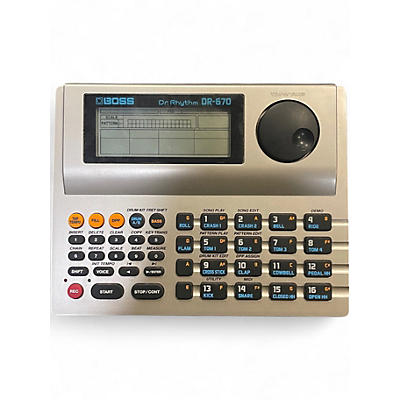 Used BOSS DR670 Dr Rythym Drum Machine
