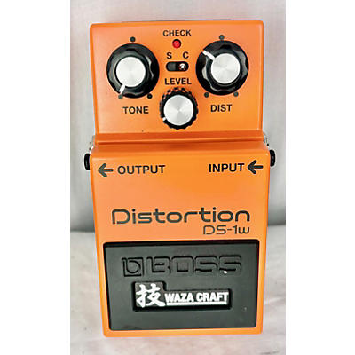 BOSS Used BOSS DS-1W Distortion Waza Craft Effect Pedal